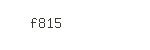 Captcha: f815