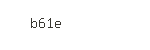Captcha: b61e